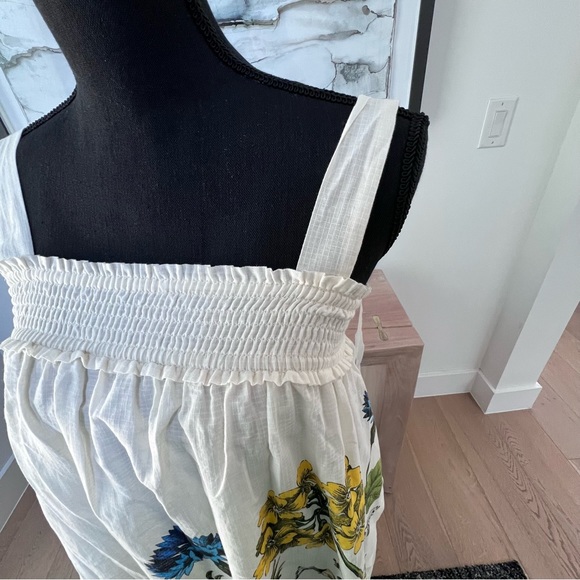 Anthropologie Maeve Beaujardin Maxi Dress Size S Boho Floral Pockets! NWT - Picture 10 of 12